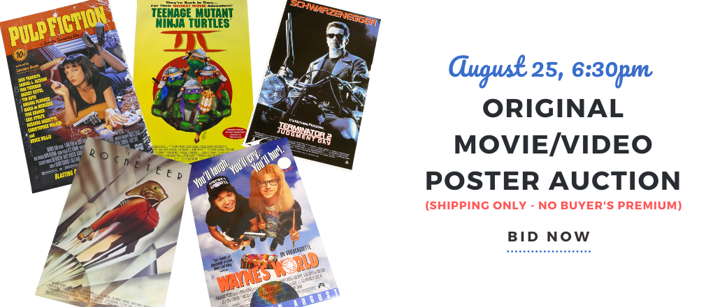 Original Movie Poster Online Auction