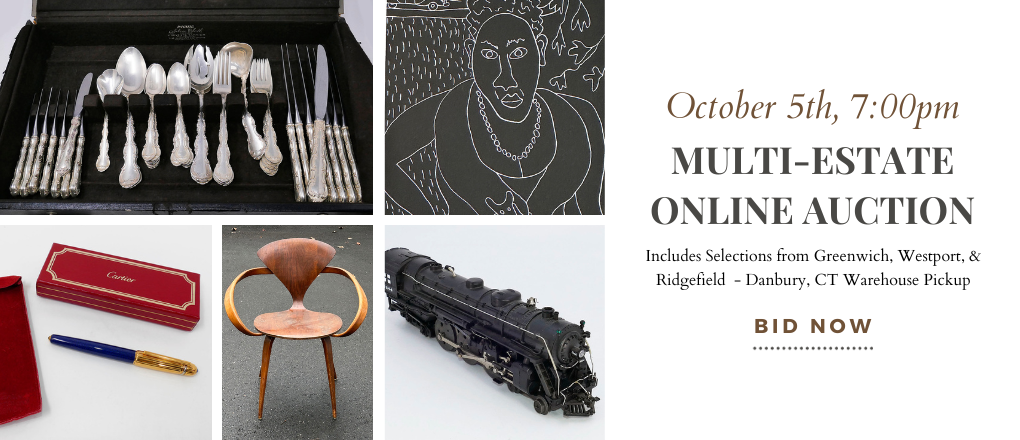 Multi-Estate (Greenwich, Westport, Ridgefield) Online Auction